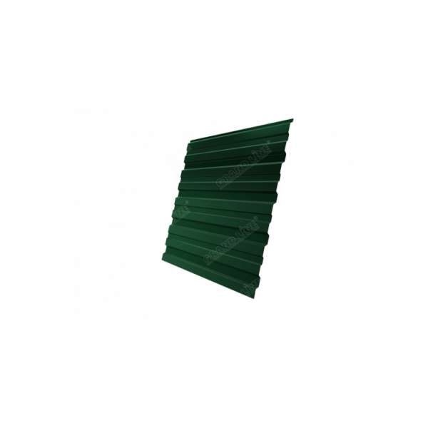 Профнастил С10В 0,45 PE-Double RAL 6005 зеленый мох фото 1