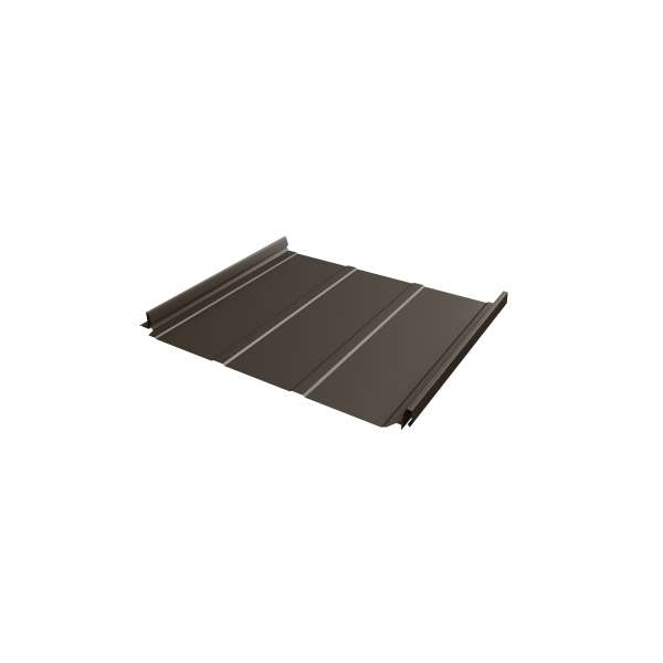 Кликфальц Pro Line 0,5 Rooftop Matte с пленкой на замках RR 32 темно-коричневый фото 1