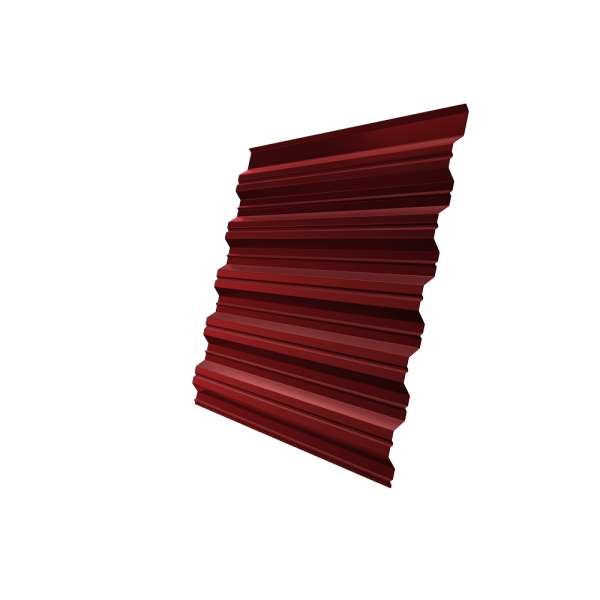 Профнастил HC35A 0,5 Satin RAL 3011 коричнево-красный фото 1