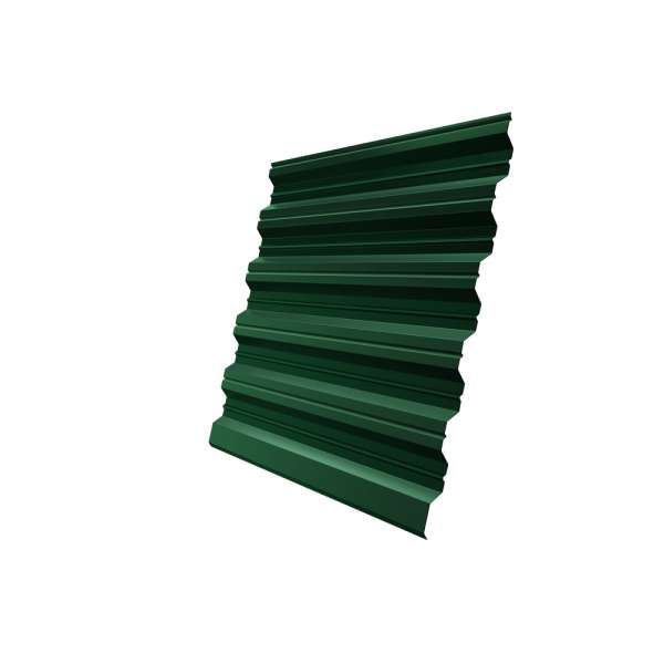 Профнастил HC35R 0,45 PE-Double RAL 6005 зеленый мох фото 1