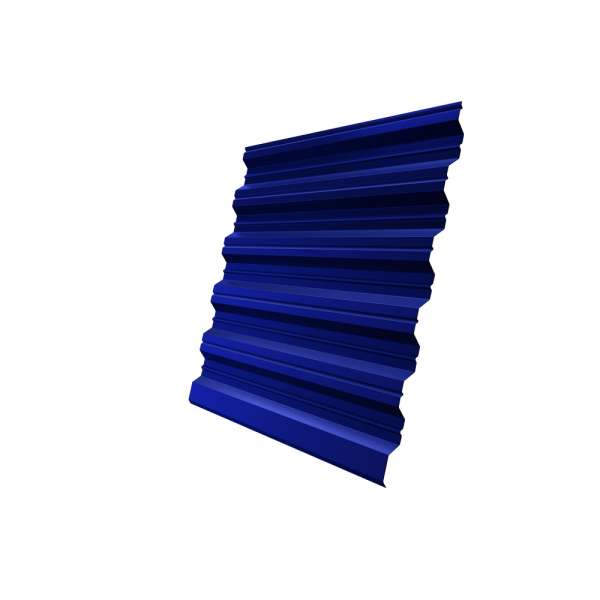 Профнастил HC35R 0,45 PE RAL 5002 ультрамариново-синий фото 1