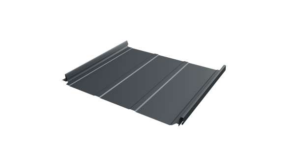 Кликфальц Pro Line 0,5 Rooftop Matte с пленкой на замках RAL 7016 антрацитово-серый