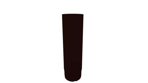Труба круглая,100 мм 3 м RR 32 темно-коричневый
